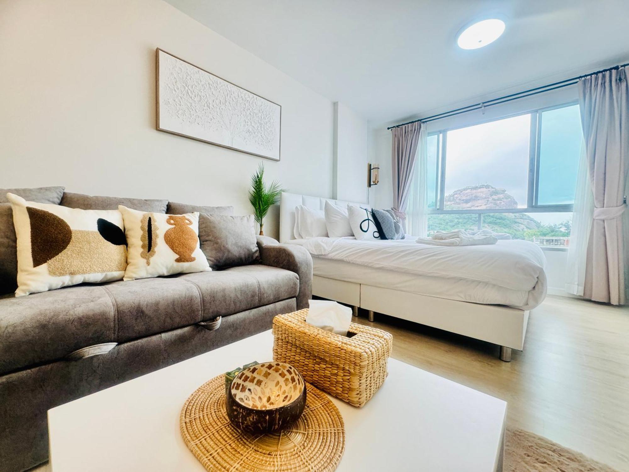 Sea&Mountain View,5 Mins Walk To Famous Beach With King Size Bed HHQ Zewnętrze zdjęcie
